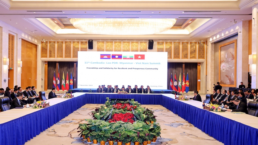 PM attends Cambodia-Laos-Myanmar-Vietnam summit in Kunming